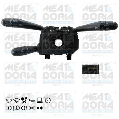 MEAT & DORIA 231553 Steering Column Switch IVECO experience and price