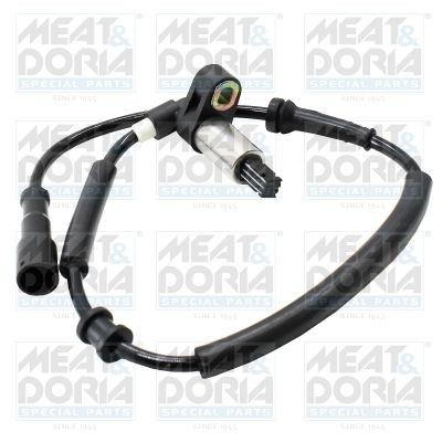 MEAT & DORIA Rear Axle, Passive sensor, 2-pin connector, 530mm Number of pins: 2-pin connector Sensor, wheel speed 901284 buy