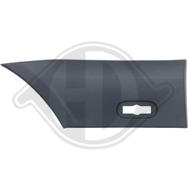 DIEDERICHS 1663364 Trim / Protective Strip, sidewall MERCEDES-BENZ experience and price