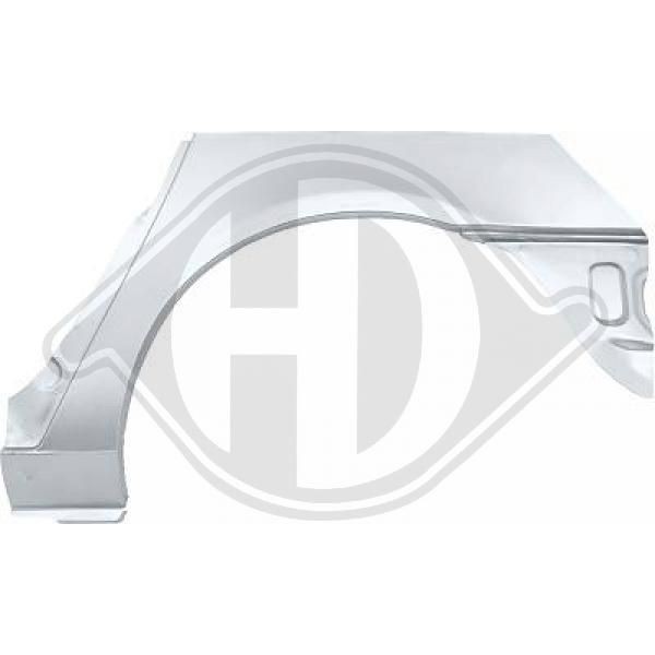 9426131 DIEDERICHS Side panels FORD Left Rear