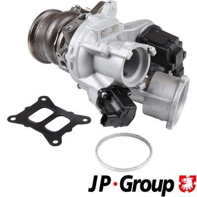 JP GROUP Exhaust Turbocharger, with gaskets/seals Turbo 1117409600 buy