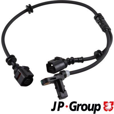 1197106800 JP GROUP Wheel speed sensor FORD Active sensor, 479mm, black