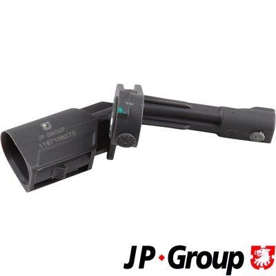 Wheel speed sensor JP GROUP Rear Axle Left, Active sensor, 40mm, grey - 1197108270