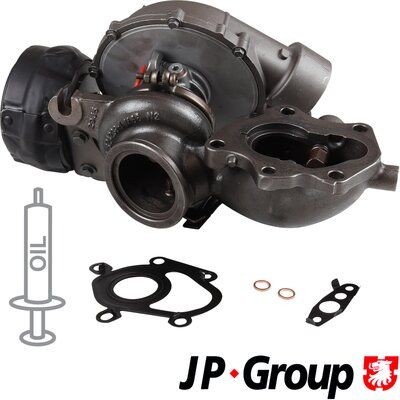 JP GROUP 1217401700 Turbocharger NISSAN NV400 Minibus (X62, X62B) dCi 135 136 hp Diesel 2014 price