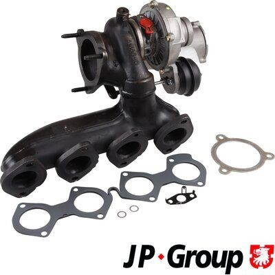 JP GROUP 1317407600 Turbocharger W204 C 200 CGI 1.8 184 hp Petrol 2009 price