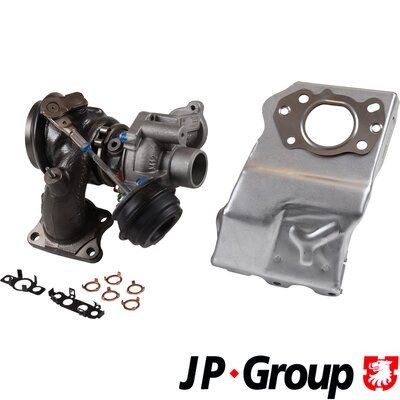 3117405300 JP GROUP Turbocharger PEUGEOT Exhaust Turbocharger, with gaskets/seals