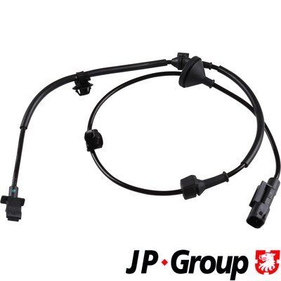 Abs sensor JP GROUP Rear Axle Right, Active sensor, 920mm, black - 3997104980