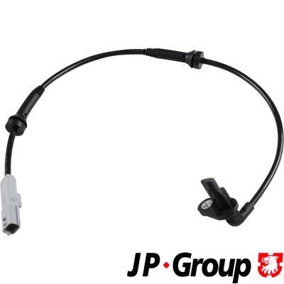 JP GROUP Rear Axle Left, Active sensor, 505mm, grey Length: 505mm Sensor, wheel speed 5197100270 buy