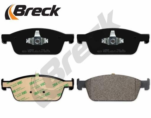 BRECK Brake pad kit 25736 00 701 00