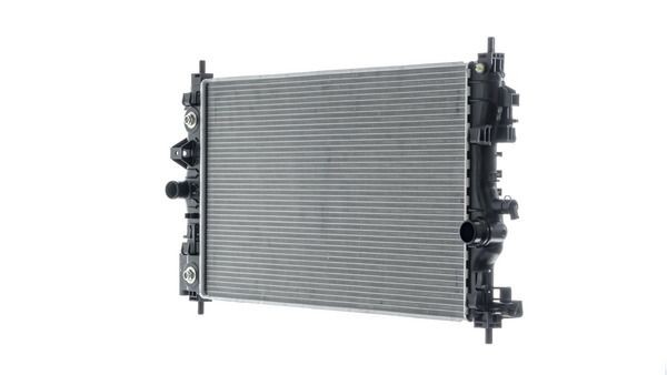 MAHLE ORIGINAL CR 1011 000S Engine radiator Aluminium, 680 x 399 x 28 mm, with oil cooler, Brazed cooling fins