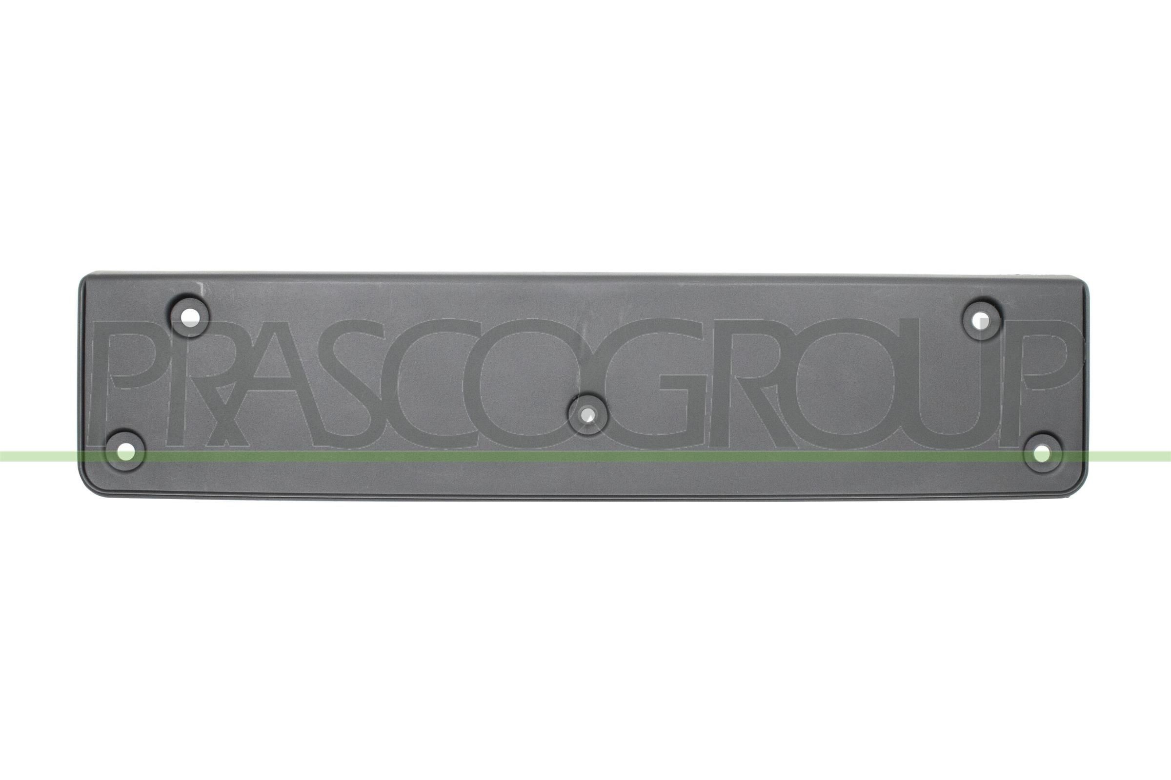 PRASCO VG7701539 Number plate holder Front, black, frameless
