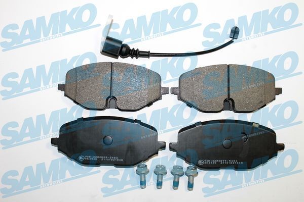 SAMKO 5SP2184A Brake pads SKODA Octavia IV Combi (NX5) 2.0 TDI RS 200 hp Diesel 2022 price