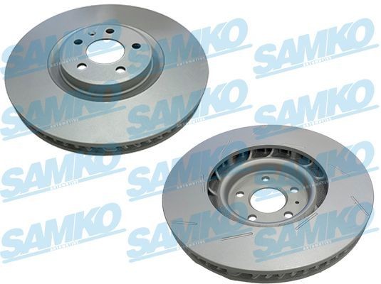 SAMKO P2029VR Brake disc 95B615302E