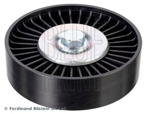 Renault CLIO Deflection / guide pulley, v-ribbed belt 17900047 BLUE PRINT ADBP960007 online buy