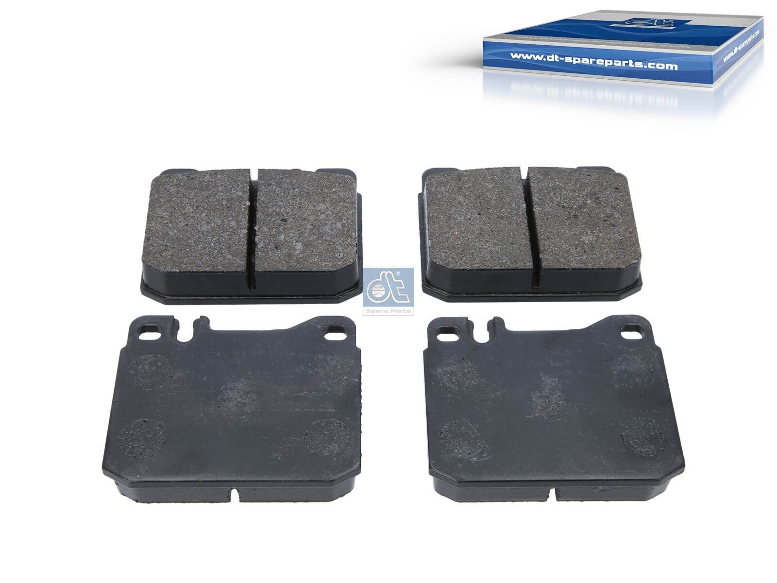 29581 DT Spare Parts Front Axle Height: 73,8mm, Width: 89,8mm, Thickness: 19mm Brake pads 4.92241 buy