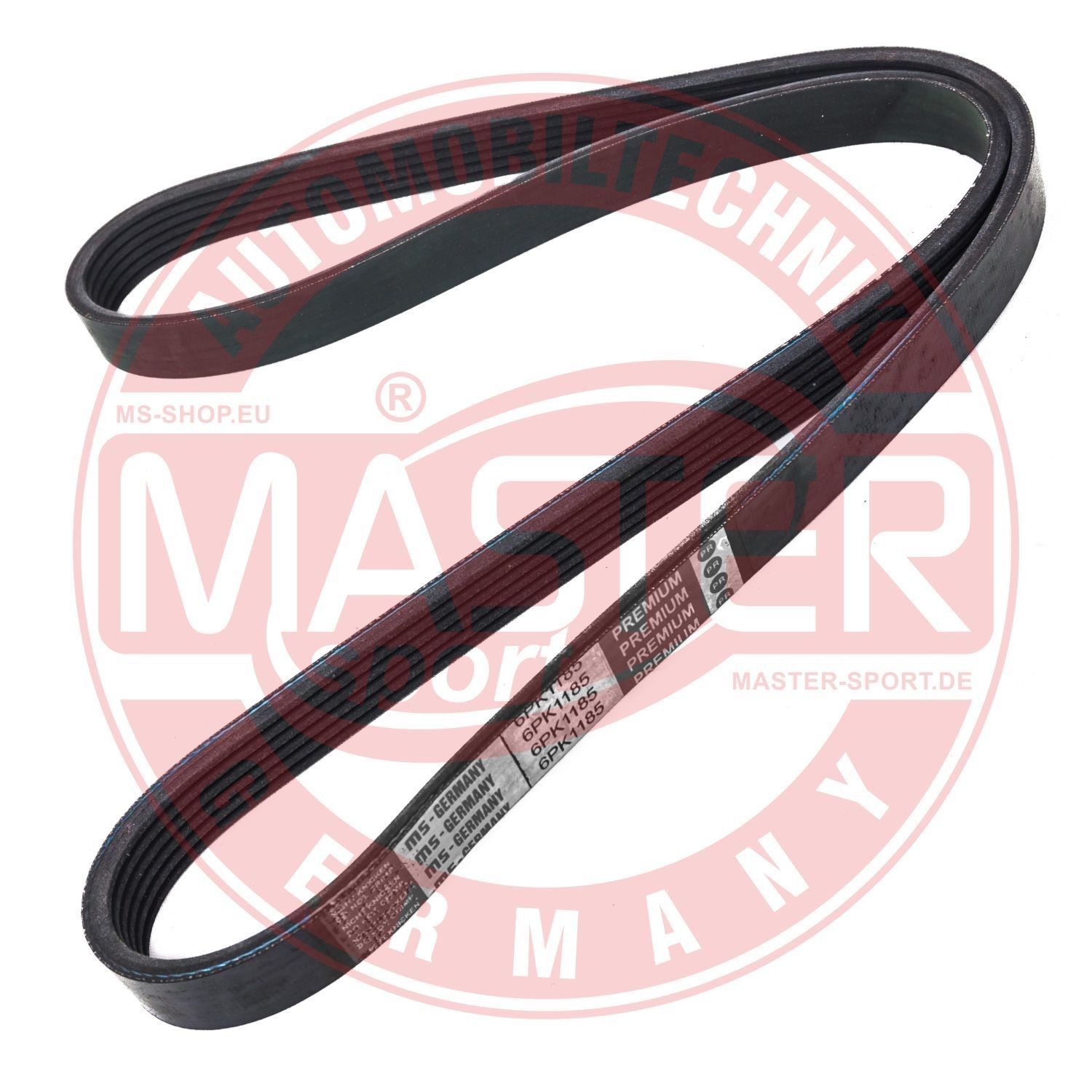 MASTER-SPORT 6PK1175-PCS-MS Serpentine belt 1175mm, 6