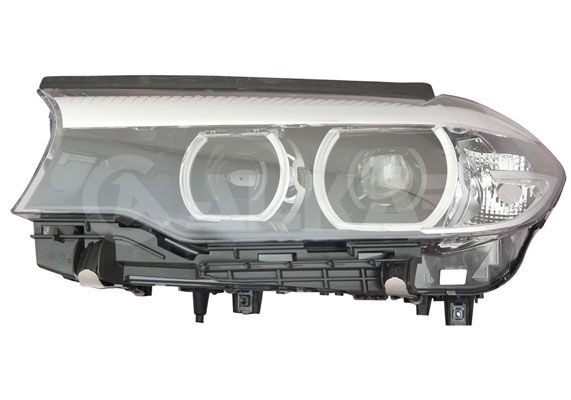 2791845 ALKAR Headlight BMW Left, LED, PY21W, with electric motor