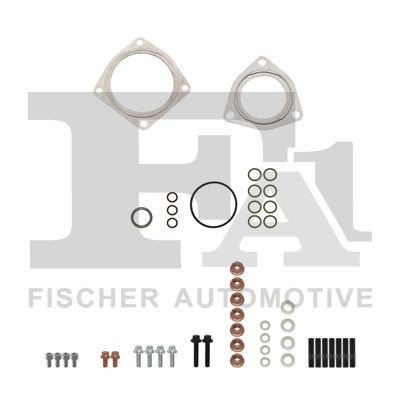 FA1 KT160110 PORSCHE Mounting kit, exhaust system in original quality