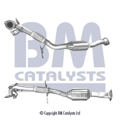 Volvo V70 Catalytic converter BM CATALYSTS BM80668H cheap