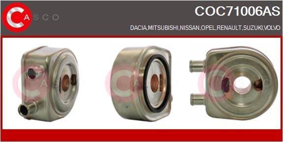 CASCO COC71006AS Engine oil cooler 7700 114 040