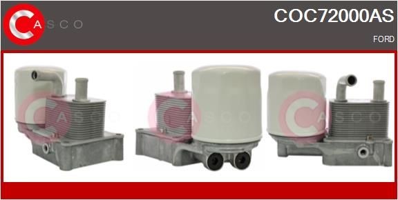 CASCO COC72000AS Engine oil cooler 1 405 018