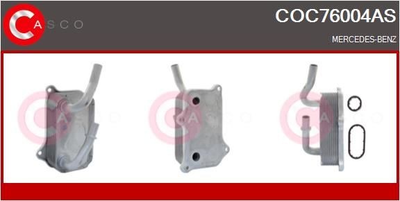 COC76004AS CASCO Ölkühler für MERCEDES-BENZ online bestellen