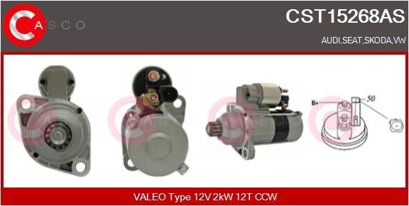 Great value for money - CASCO Starter motor CST15268AS