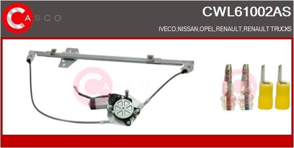 Original CWL61002AS CASCO Window regulator experience and price