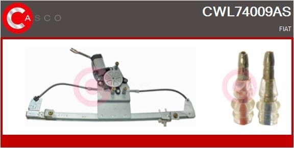 Window mechanism CASCO Right Front, Operating Mode: Electric - CWL74009AS