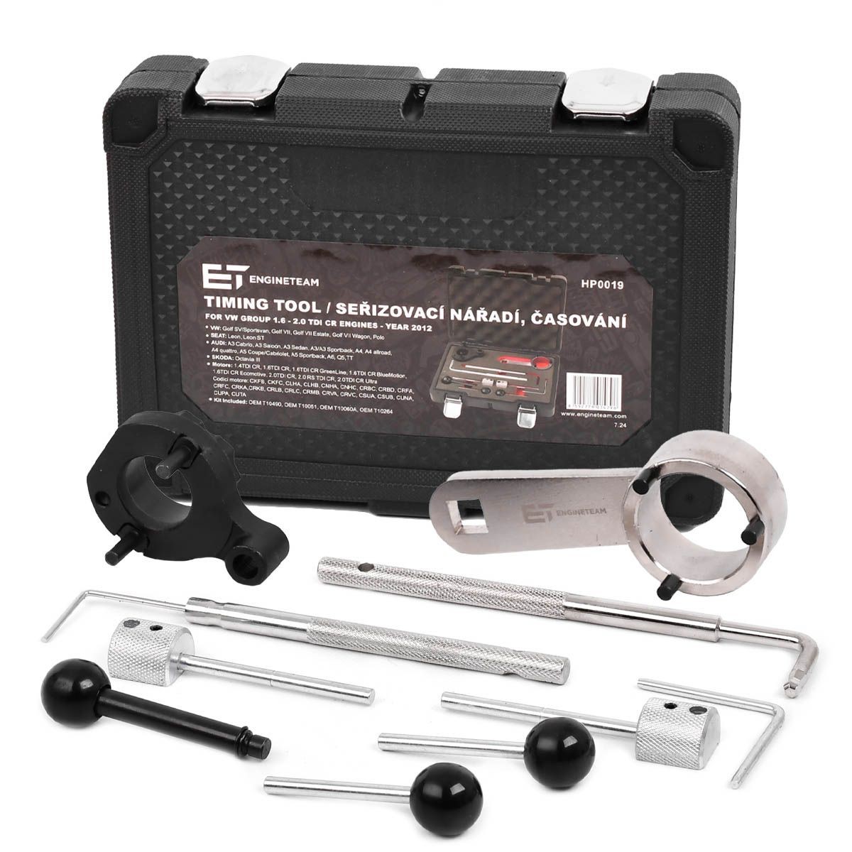 Laser Tools 6809 Engine Timing Tool Kit - for VW Group 1.4, 1.6