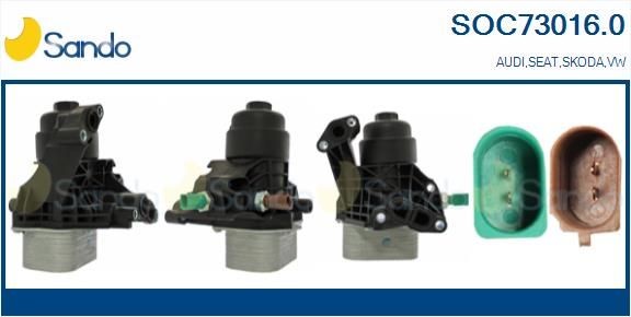 SANDO SOC730160 Oil filter cover Passat 3g5 2.0 TDI 4motion 190 hp Diesel 2024 price