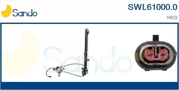 SANDO Left Front, Operating Mode: Electric Window mechanism SWL61000.0 buy