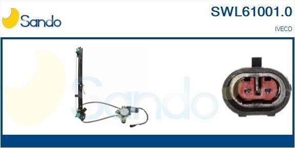 SANDO Right Front, Operating Mode: Electric Window mechanism SWL61001.0 buy