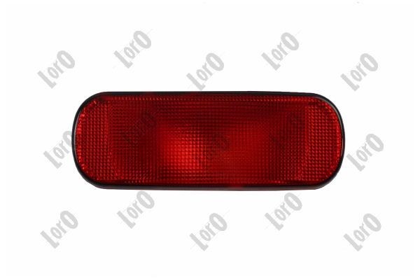 Rear fog lights ABAKUS Centre, red, without bulb holder, without bulb - 050-28-873