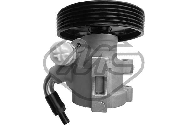 Metalcaucho Hydraulic, 80 bar, Number of ribs: 6, Belt Pulley Ø: 114 mm, for left-hand/right-hand drive vehicles Pressure [bar]: 80bar, Left-/right-hand drive vehicles: for left-hand/right-hand drive vehicles Steering Pump 50355 buy