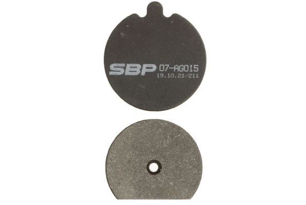 Brake pad set SBP Rear Axle - 07-AG015