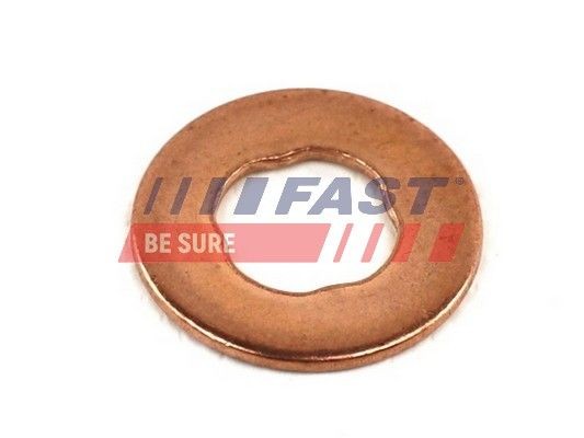 FAST FT49845 Seal Ring, nozzle holder Inner Diameter: 7,3mm, Copper