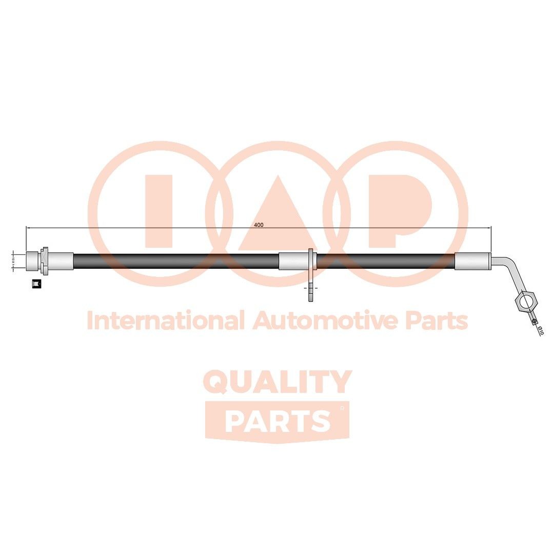 Great value for money - IAP QUALITY PARTS Brake hose 708-17250
