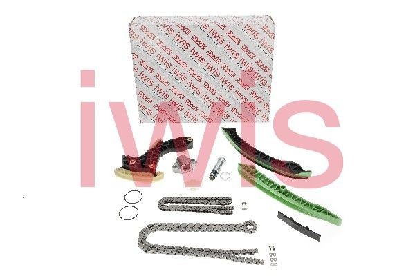 AIC 71644Set Timing chain kit with slide rails, with chain tensioner, with seal, Simplex, Silent Chain, with chain lock, Open chain