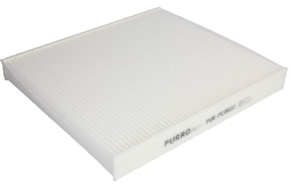 PURRO Particulate Filter, 254 mm x 235 mm x 30 mm Width: 235mm, Height: 30mm, Length: 254mm Cabin filter PUR-PC0022 buy