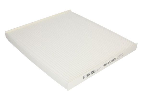 PURRO Activated Carbon Filter, 225 mm x 253 mm x 20 mm Width: 253mm, Height: 20mm, Length: 225mm Cabin filter PUR-PC7024 buy
