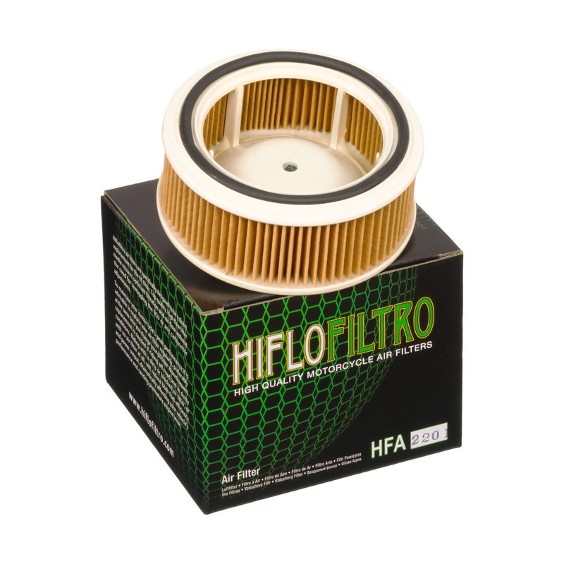 Motorrad HifloFiltro Filtereinsatz, Trockenfilter Luftfilter HFA2201 günstig kaufen