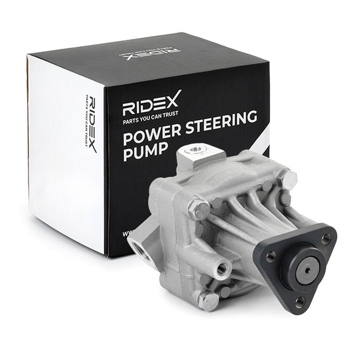 RIDEX Hydraulic steering pump 12H0828 for AUDI 80, COUPE, CABRIOLET
