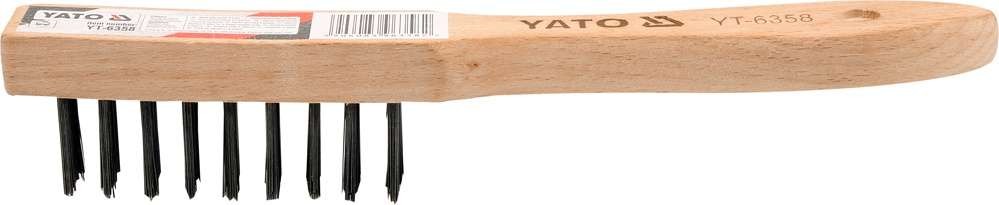 YT-6359 YATO Ilość rzędów: 5-rzędowy Szczotka druciana YT-6359 kupić niedrogo