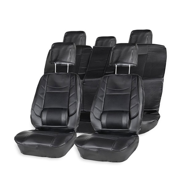 4773A0090 RIDEX Autositzbezug schwarz, Polyester, vorne und hinten