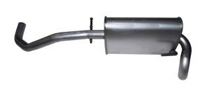 IZAWIT Exhaust silencer universal and sports Scirocco Mk3 new 23.127