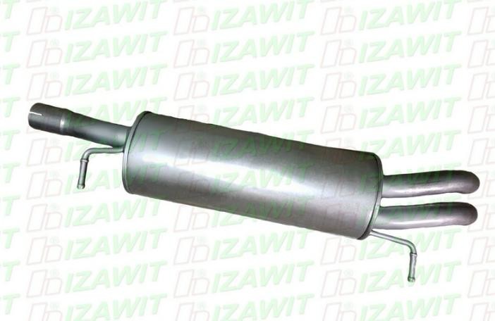 IZAWIT 23167 Exhaust muffler Passat 3b5 1.9 TDI 110 hp Diesel 2000 price