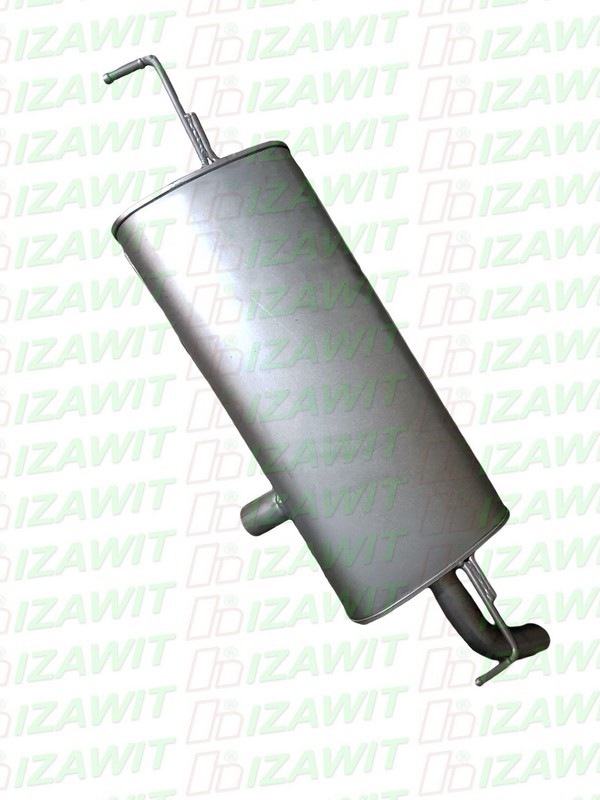 Great value for money - IZAWIT Rear silencer 33.075