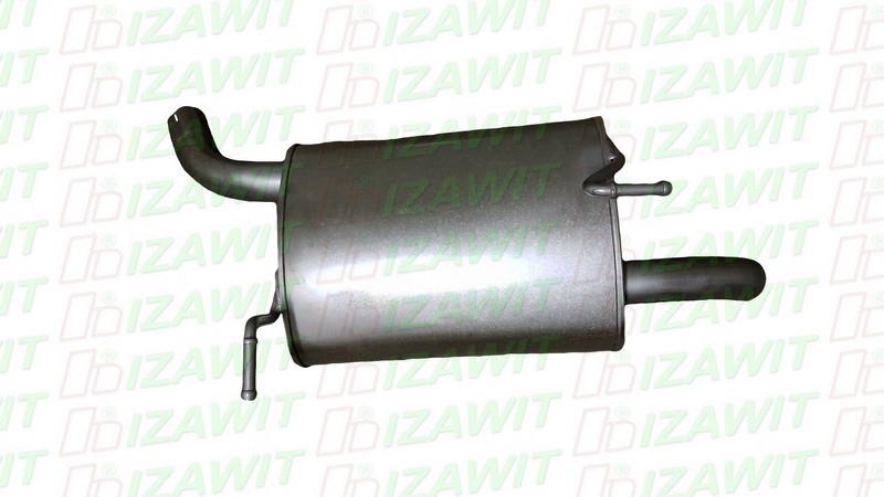 IZAWIT 33076 Exhaust muffler Nissan X-Trail T31 2.0 4x4 140 hp Petrol 2012 price