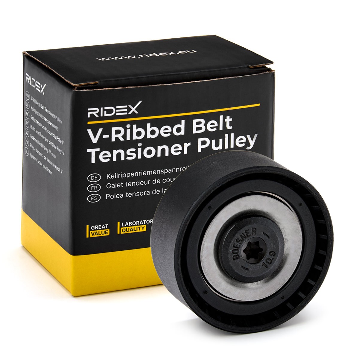 RIDEX Tensioner pulley 310T0618